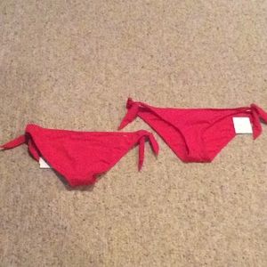 Skye+  Vivid red bikini bottoms